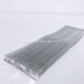 Heat Emission Extruded Aluminum Fin Ruffled Spare Parts